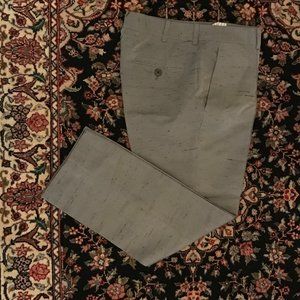 Wmn's Black Fleece by Thom Browne Silk Shantung crop pants